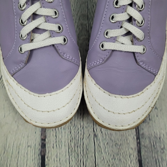 CLARKS ORIGINALS | leather lace-up crepe sole sneakers - Picture 5 of 12